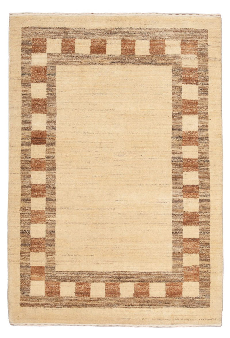 Gabbeh-tæppe - Persisk - 123 x 80 cm - beige