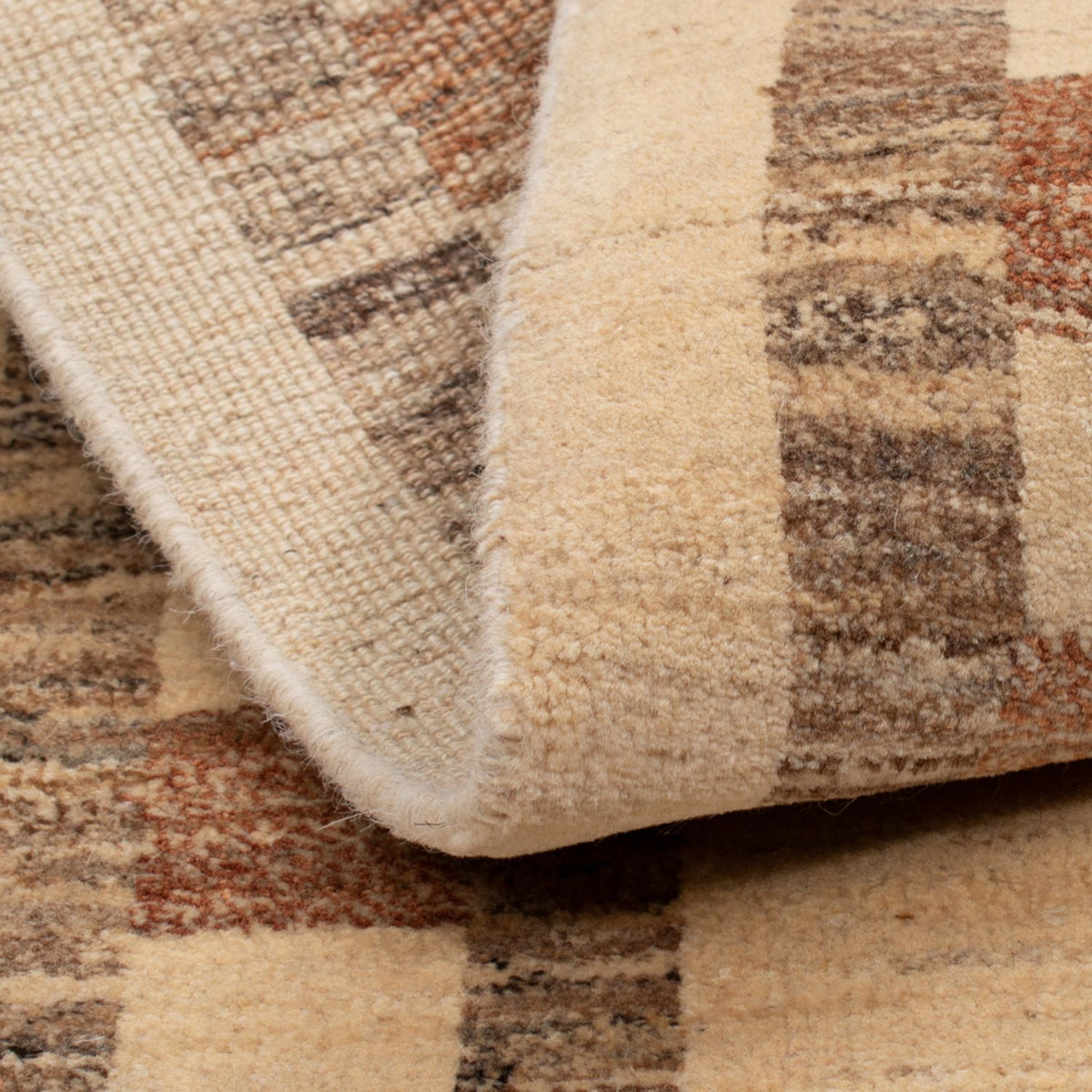 Gabbeh-tæppe - Persisk - 123 x 80 cm - beige
