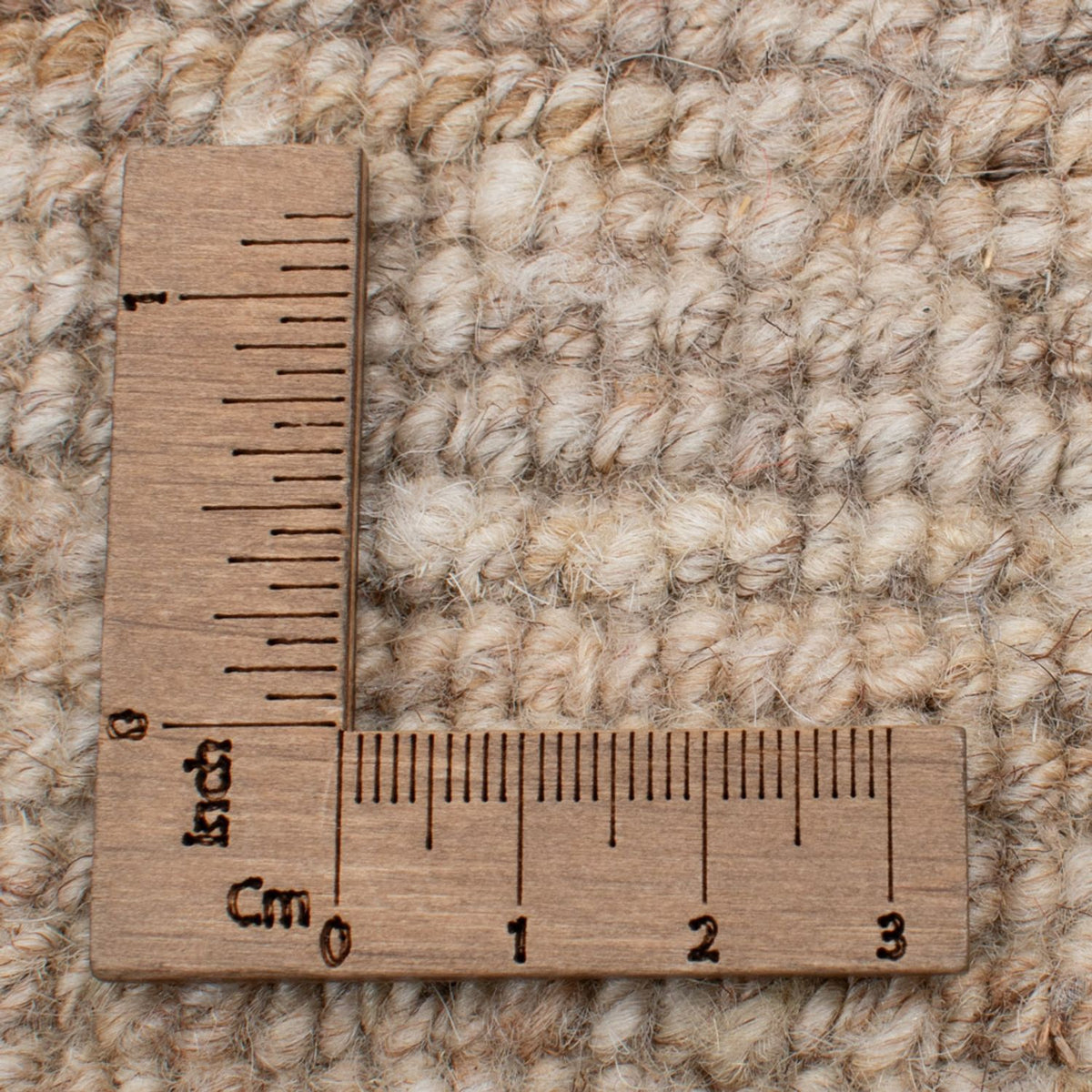 Gabbeh-tæppe - Persisk - 97 x 77 cm - natur