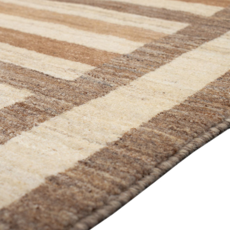 Gabbeh Tæppe - Loribaft Persisk - 139 x 72 cm - beige