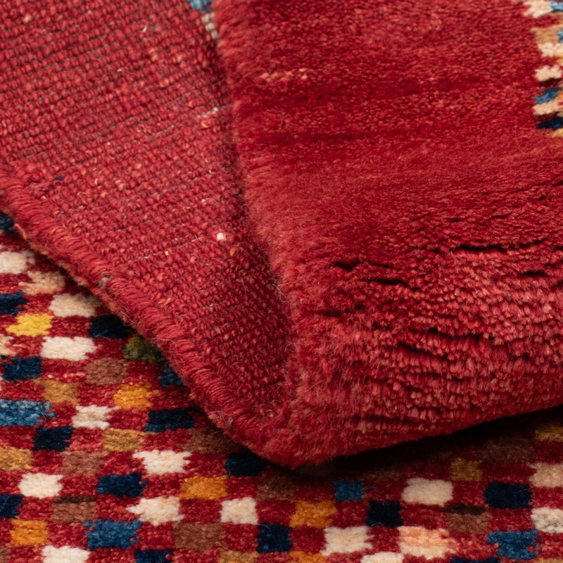 Gabbeh Tæppe - Loribaft Persisk - 135 x 72 cm - flerfarvet