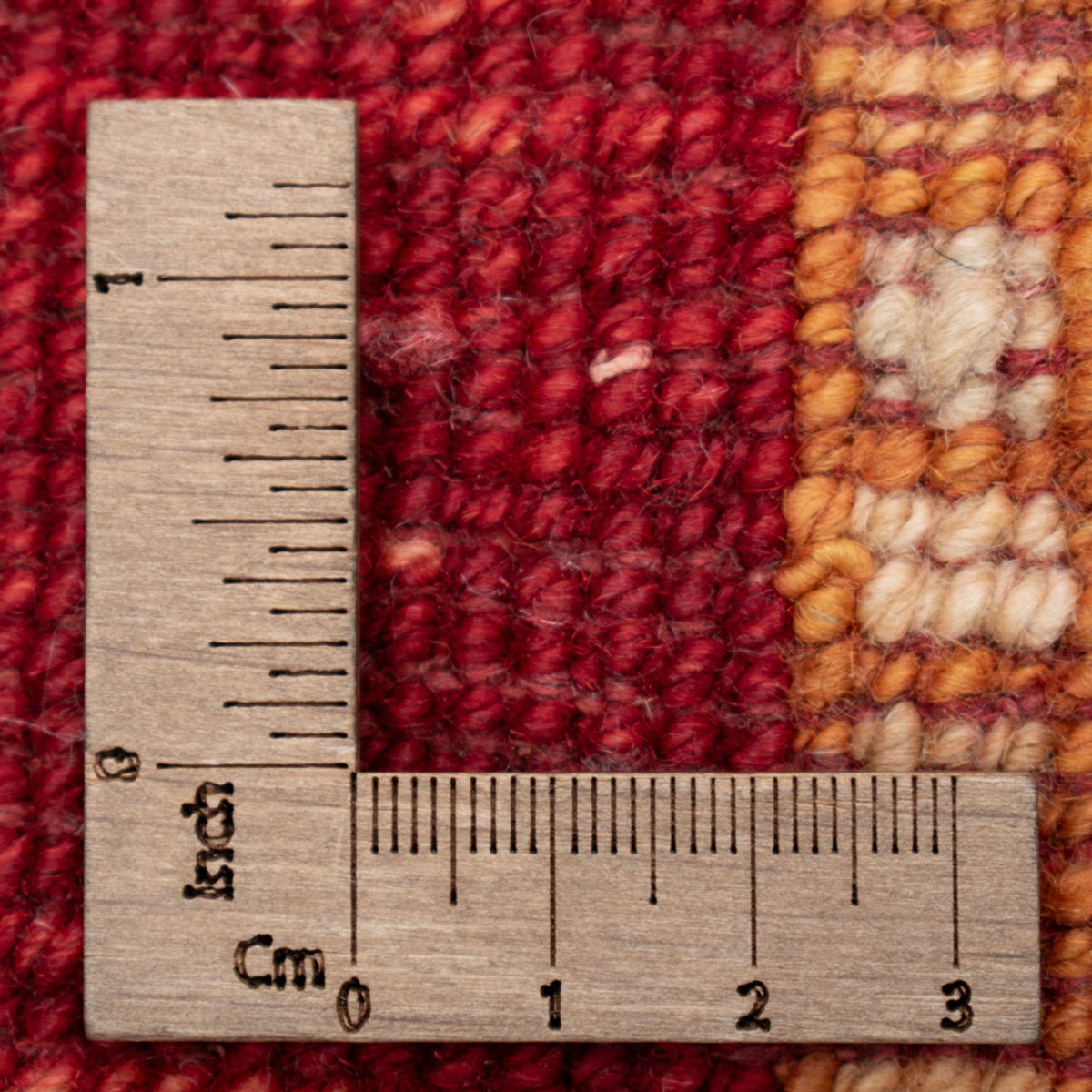 Gabbeh Tæppe - Loribaft Persisk - 133 x 84 cm - rød