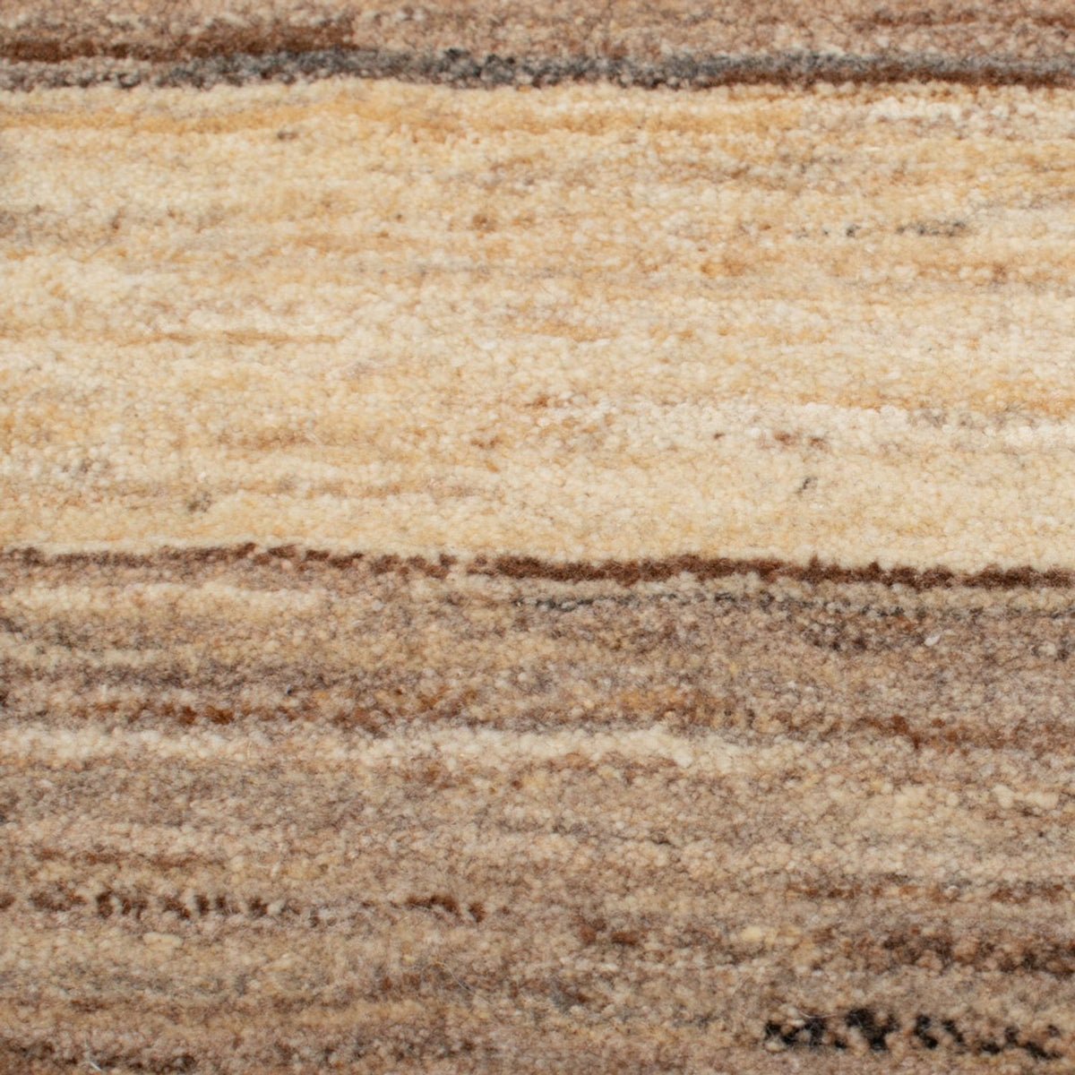 Gabbeh Tæppe - Loribaft Persisk - 137 x 72 cm - beige