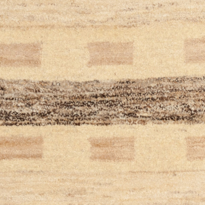 Gabbeh Tæppe - Loribaft Persisk - 125 x 78 cm - beige