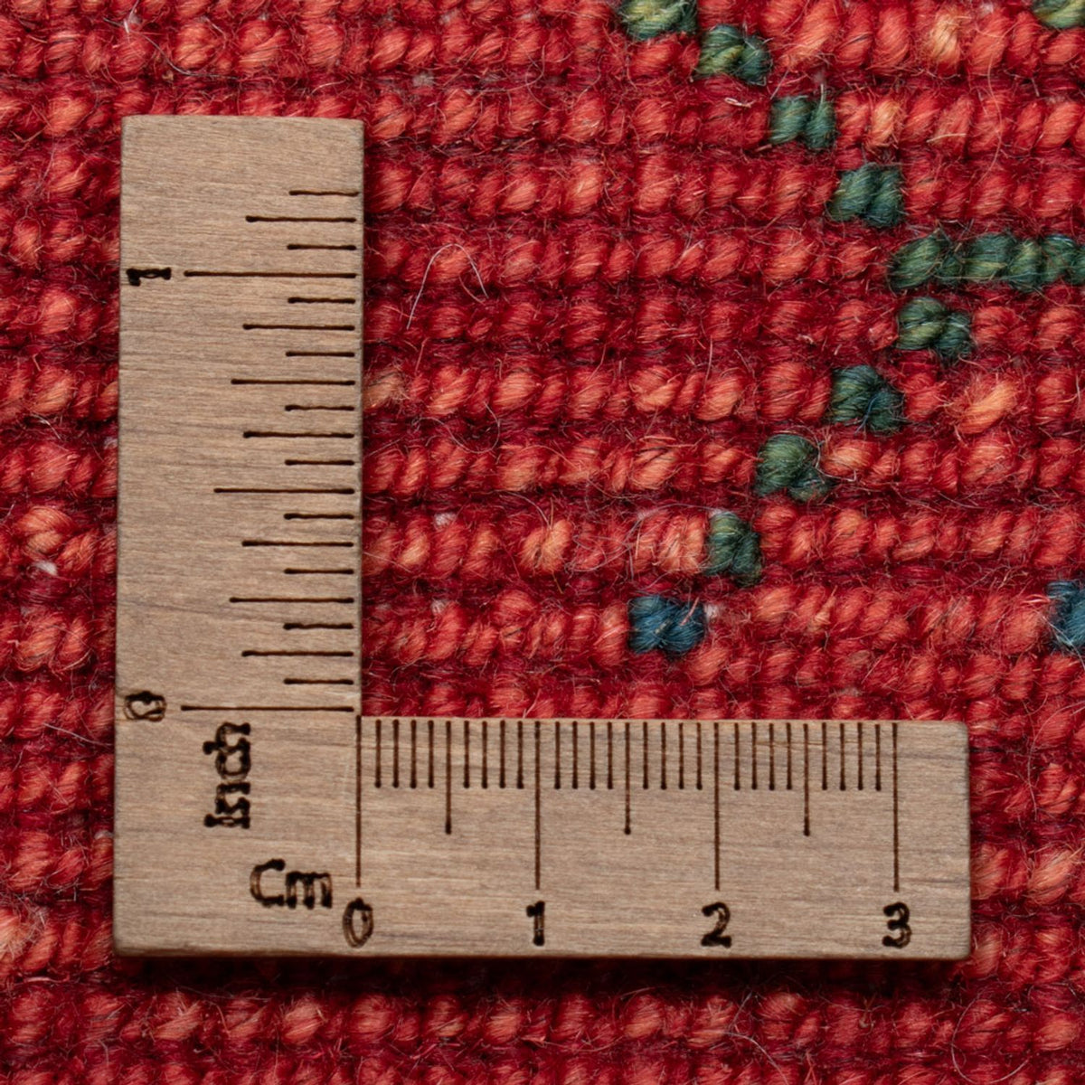 Gabbeh Tæppe - Loribaft Persisk - 146 x 68 cm - lysrød