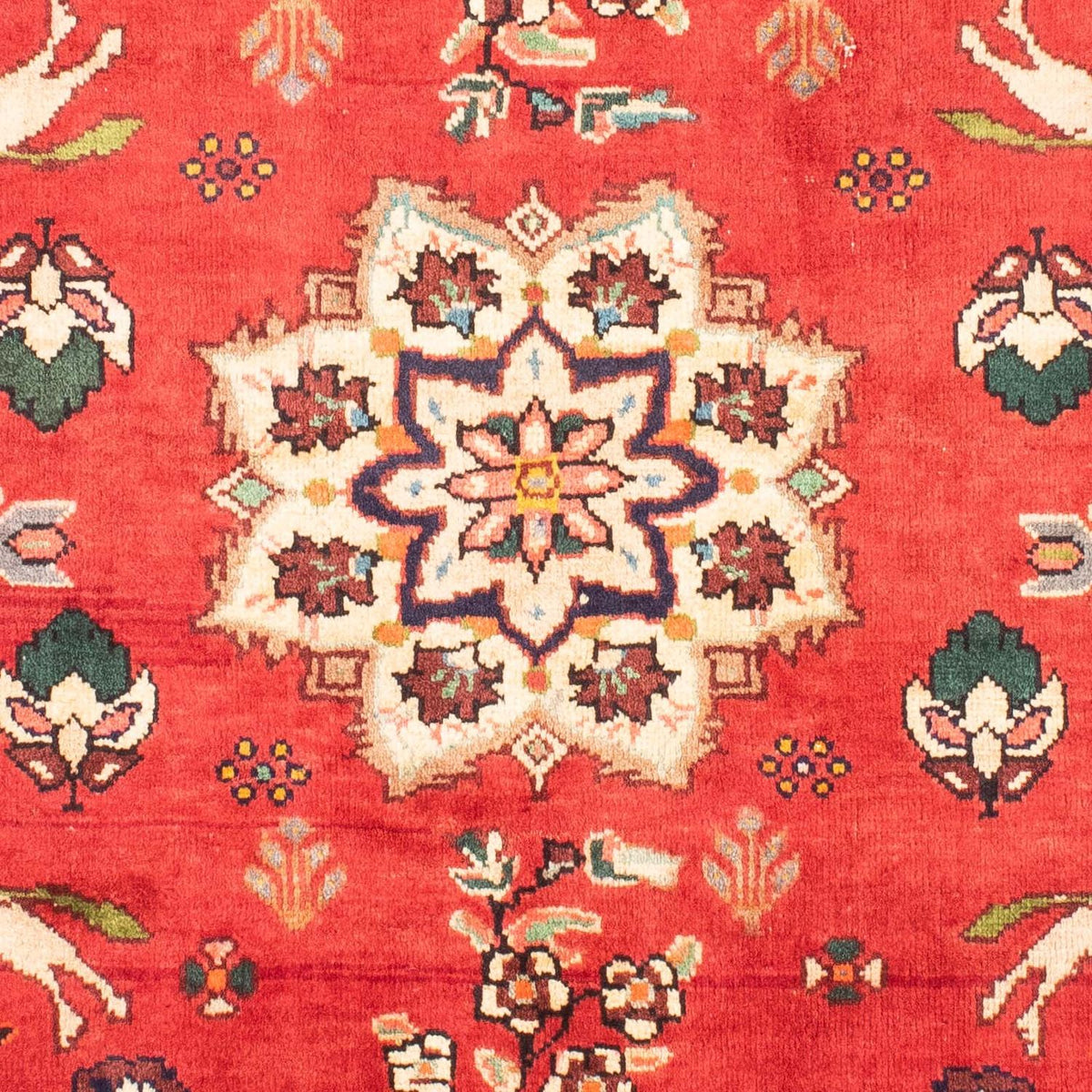 Persisk tæppe - Nomadisk - 162 x 120 cm - mørkerød