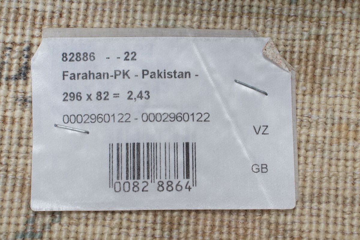 Løber Ziegler Carpet - 296 x 82 cm - lyseblå