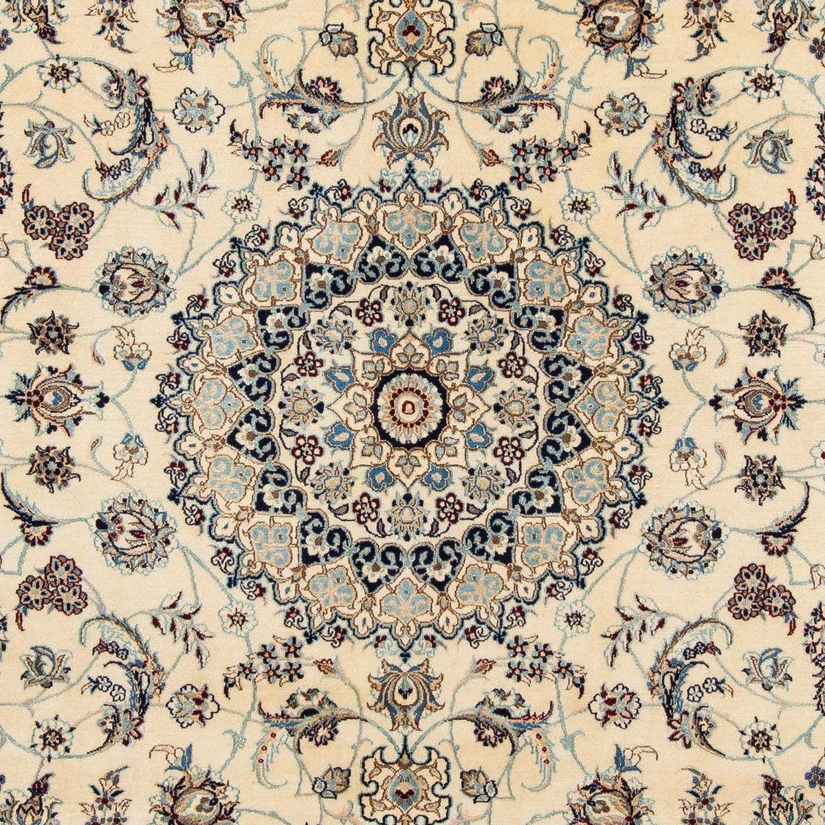 Persisk tæppe - Nain - 304 x 200 cm - beige