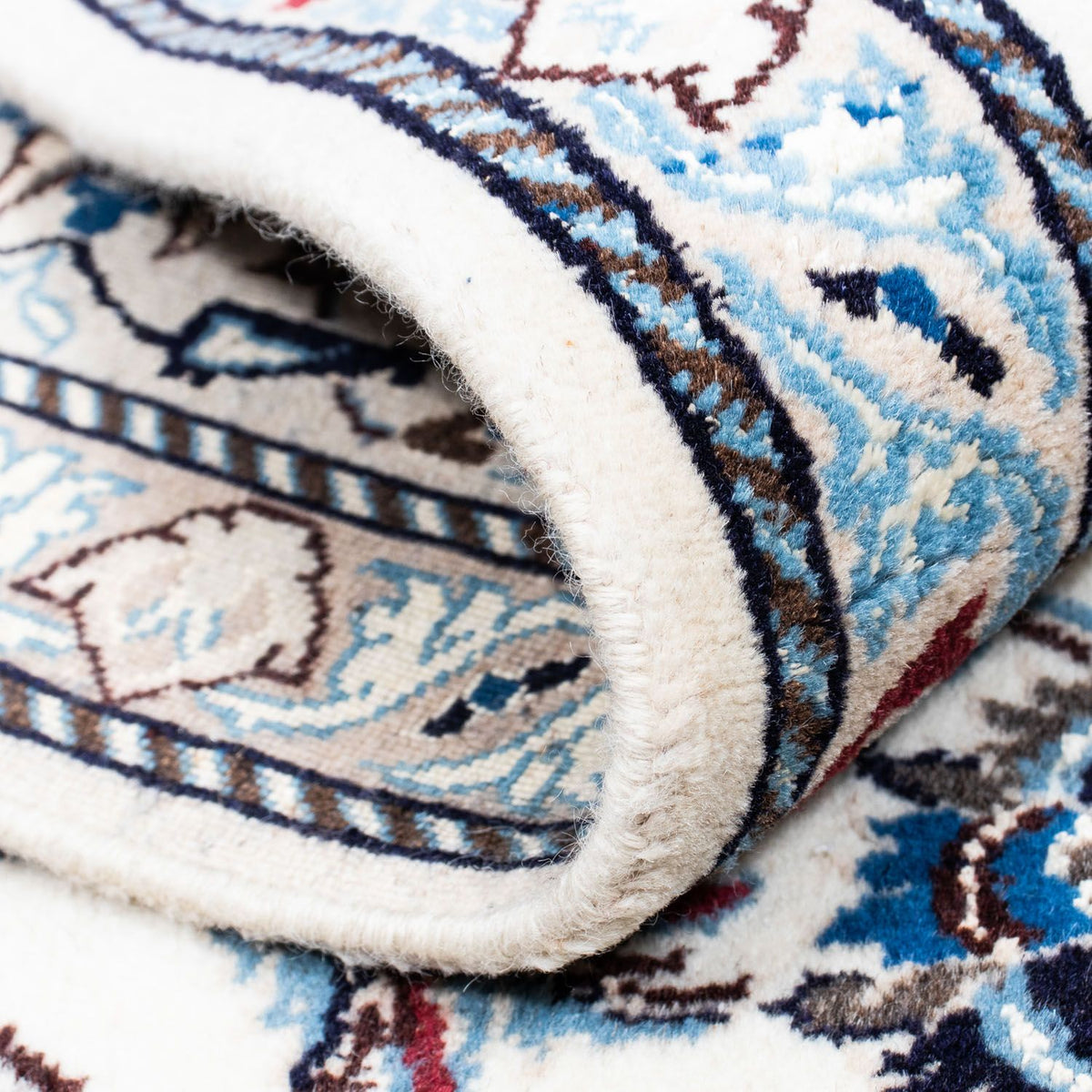 Persisk tæppe - Nain - 283 x 200 cm - beige