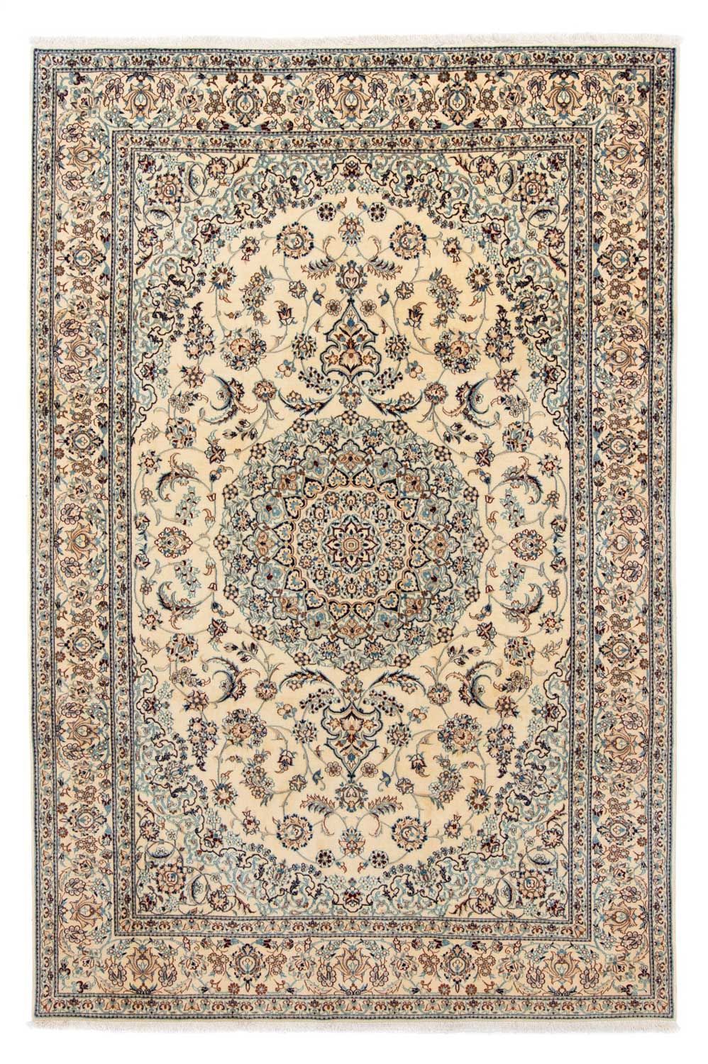 Persisk tæppe - Nain - 293 x 199 cm - beige