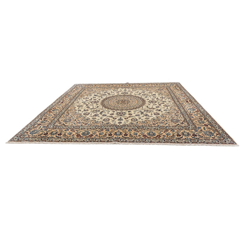 Persisk tæppe - Nain firkantet  - 307 x 296 cm - beige