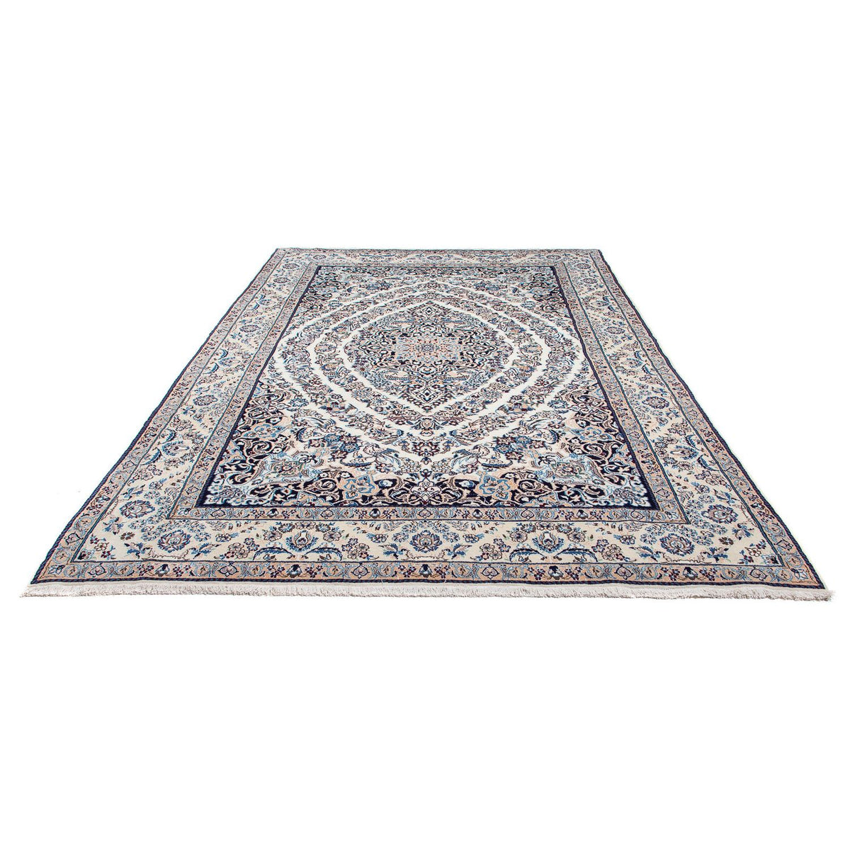 Persisk tæppe - Nain - 316 x 211 cm - beige