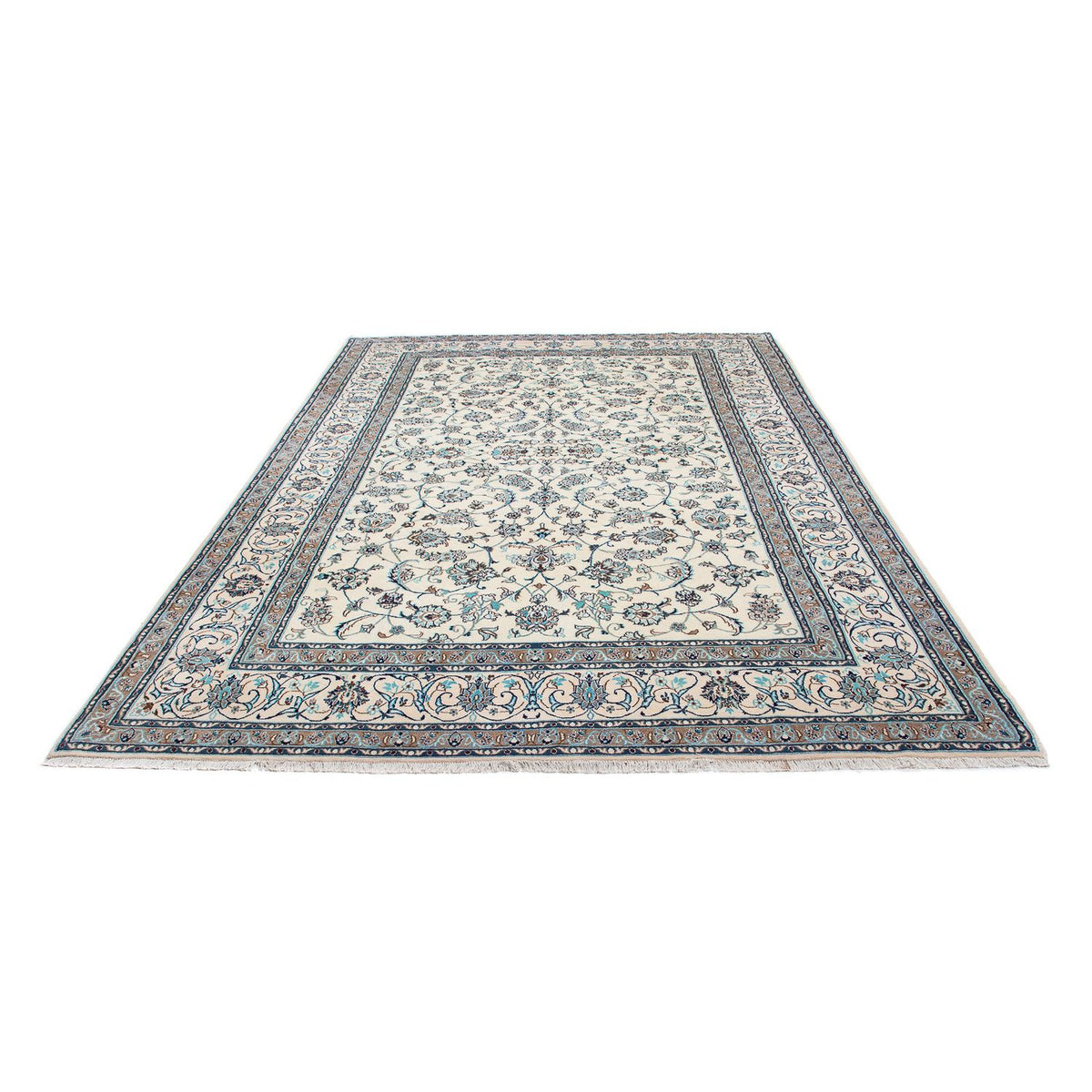Persisk tæppe - Nain - 306 x 202 cm - beige