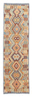 Løber Kelim Carpet - Splash - 293 x 83 cm - flerfarvet