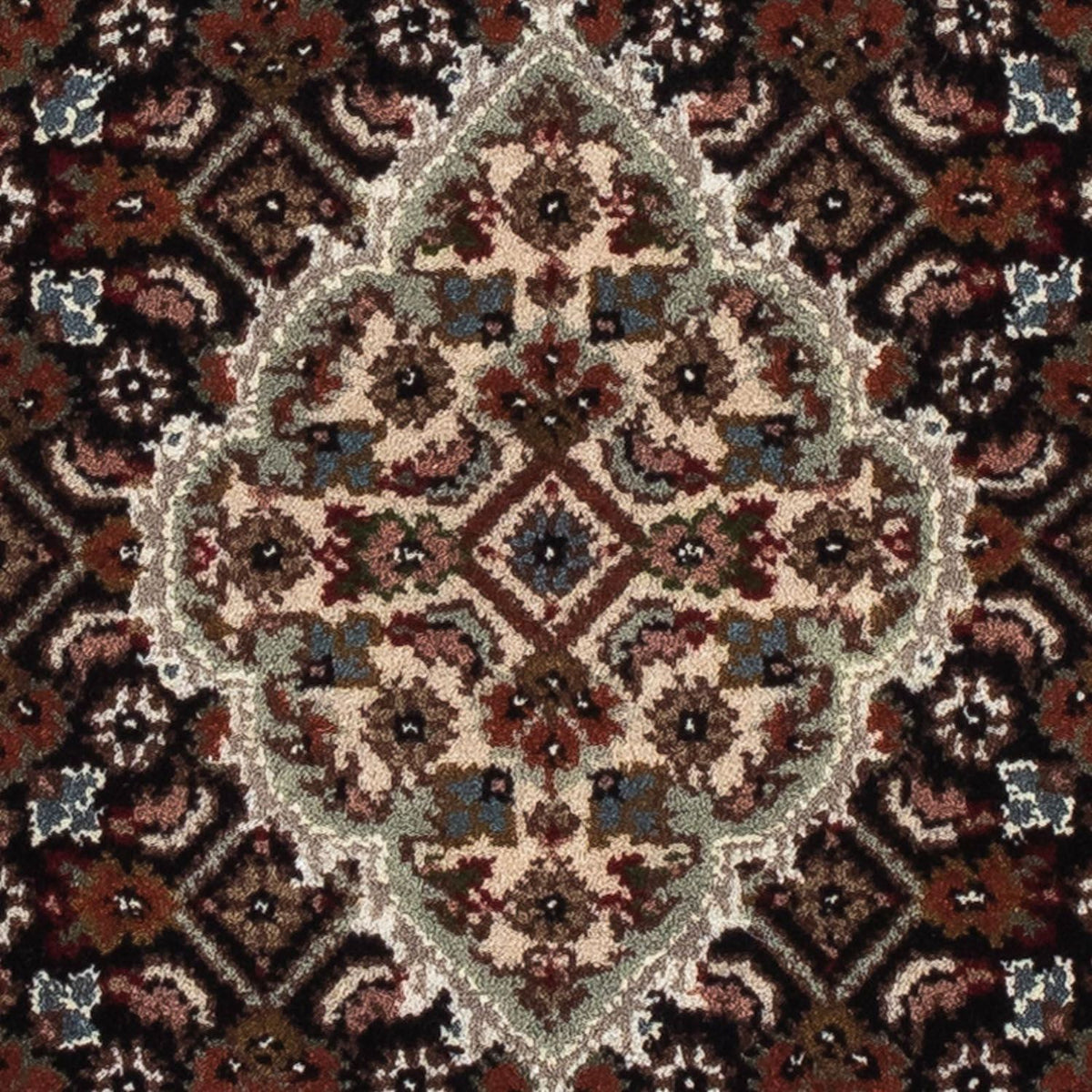 Persisk tæppe - Tabriz - 92 x 61 cm - mørkeblå