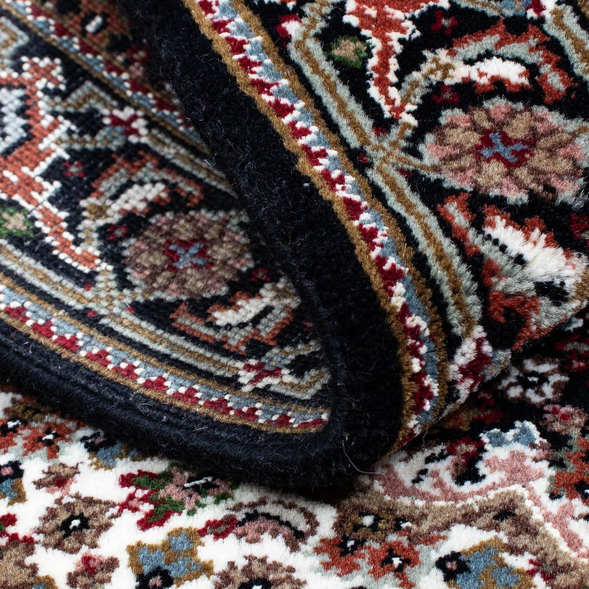 Persisk tæppe - Tabriz - 141 x 73 cm - mørkeblå