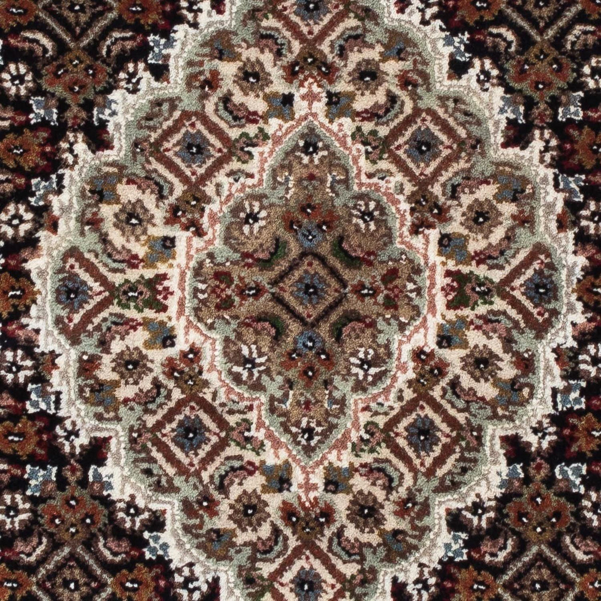 Persisk tæppe - Tabriz - 140 x 72 cm - mørkeblå
