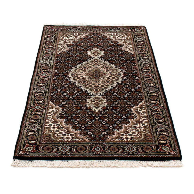 Persisk tæppe - Tabriz - 140 x 72 cm - mørkeblå