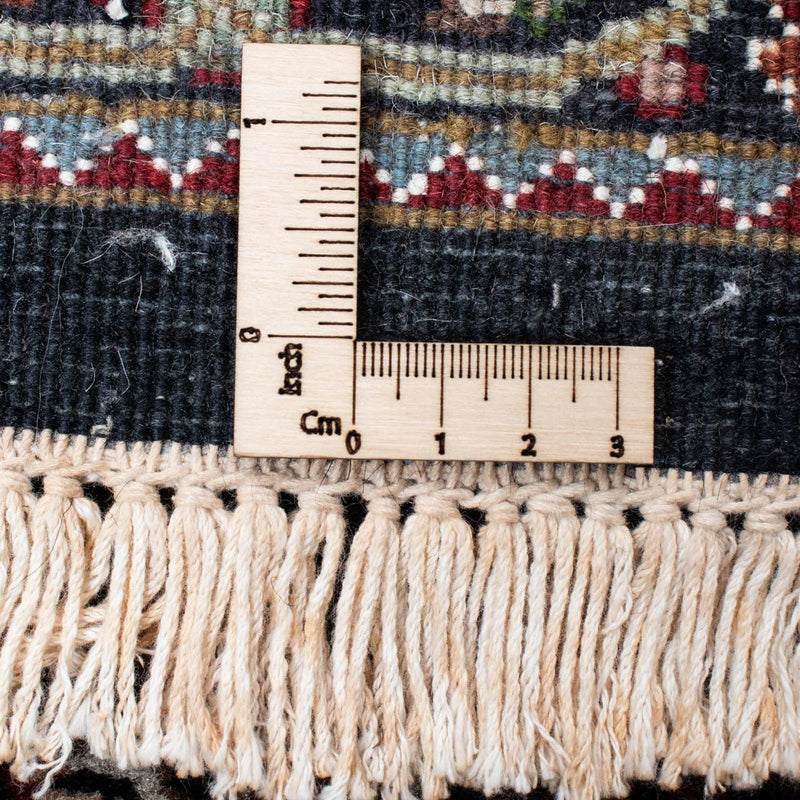 Løber Persisk tæppe - Tabriz - 195 x 79 cm - mørkeblå