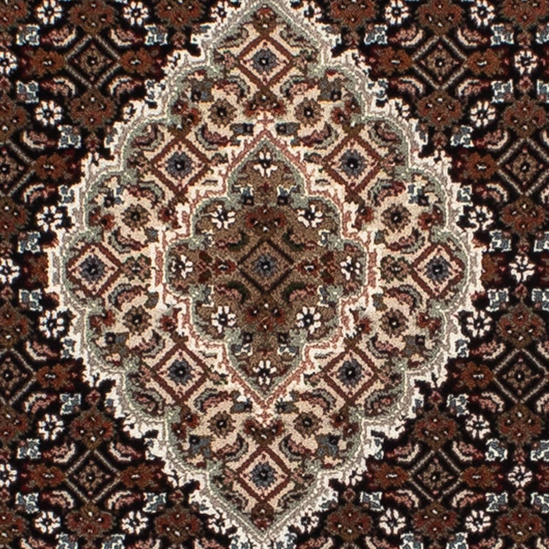 Løber Persisk tæppe - Tabriz - 199 x 81 cm - mørkeblå