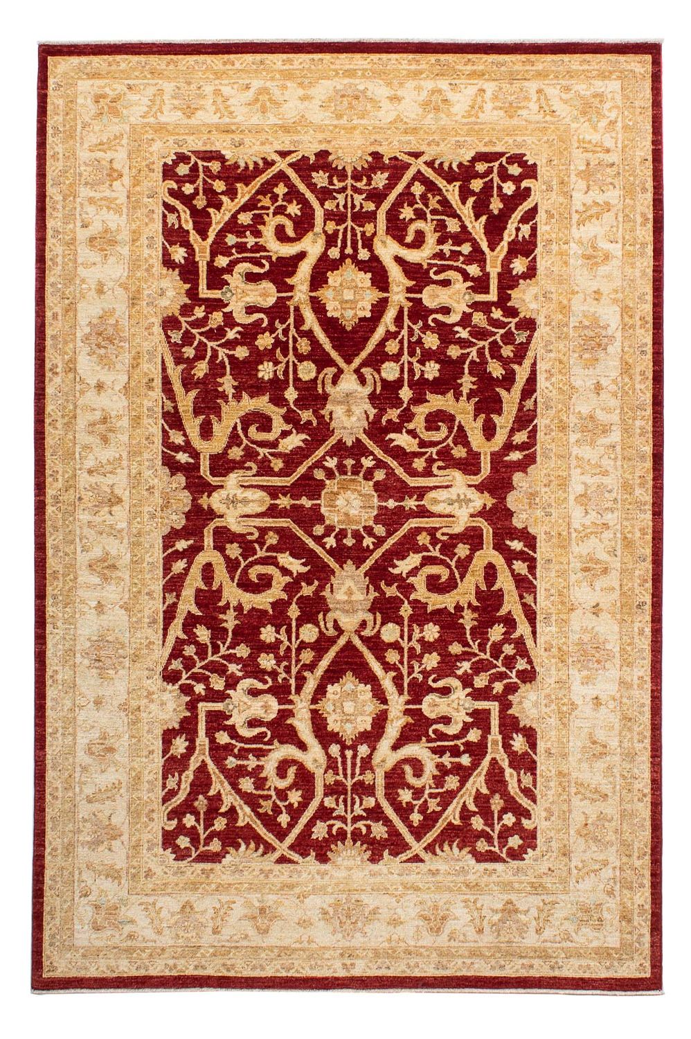 Ziegler Carpet - 247 x 172 cm - mørkerød