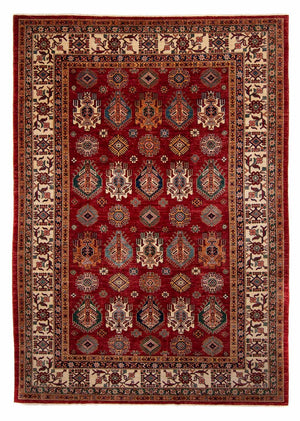 Ziegler Carpet - Kazak - 289 x 211 cm - mørkerød