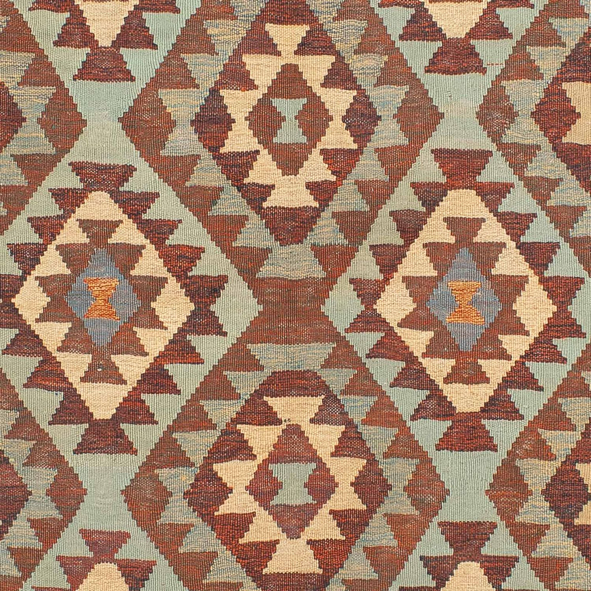Kelim-tæppe - orientalsk - 208 x 150 cm - flerfarvet