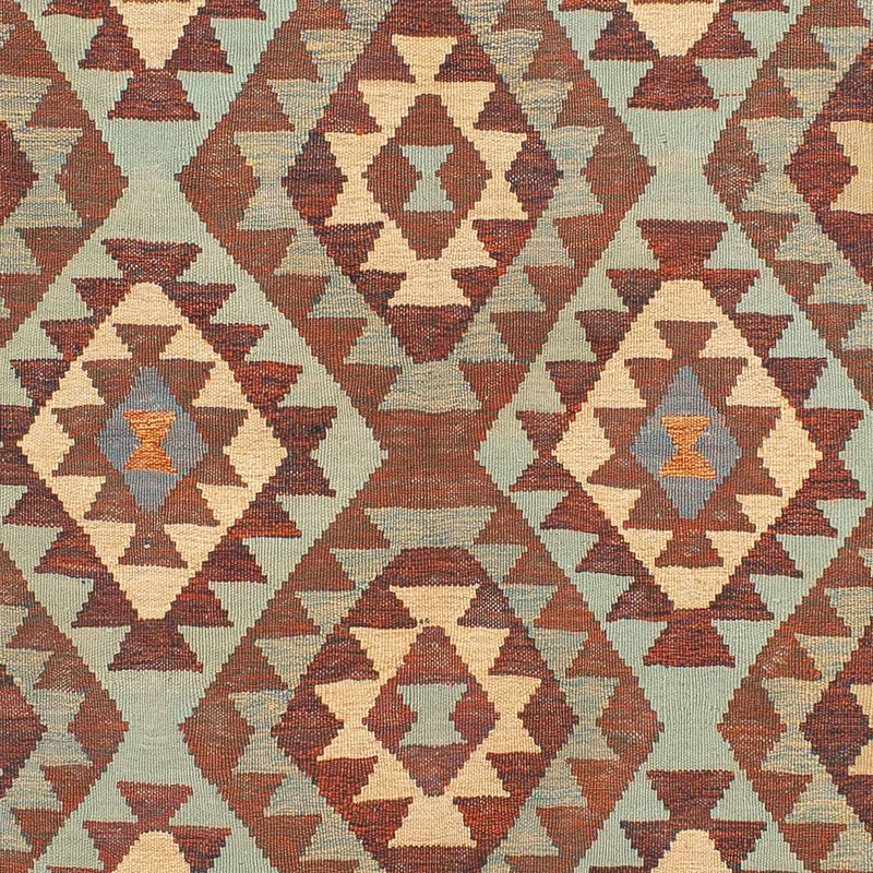 Kelim-tæppe - orientalsk - 208 x 150 cm - flerfarvet