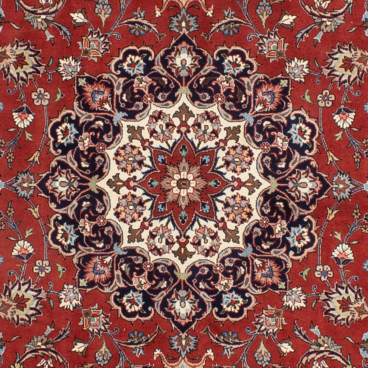 Persisk tæppe - Keshan - 298 x 200 cm - rød