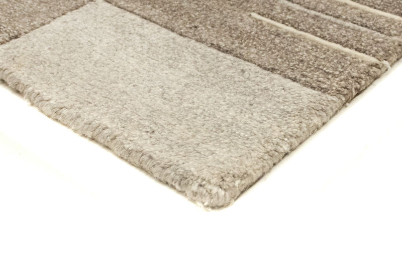 Nepal Tæppe - 160 x 90 cm - lys mocca