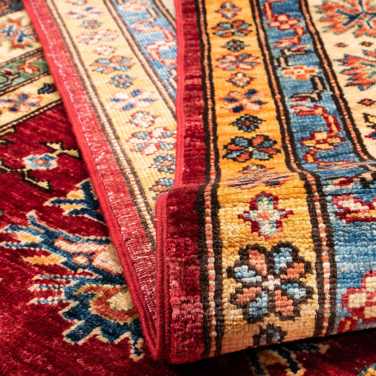 Ziegler Carpet - Kazak - 246 x 179 cm - mørkerød
