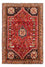 Persisk tæppe - Nomadisk - 234 x 155 cm - mørkerød