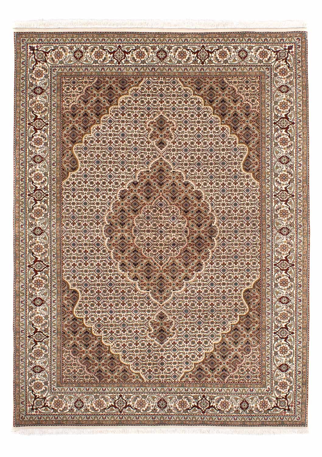 Persisk tæppe - Tabriz - 242 x 171 cm - beige
