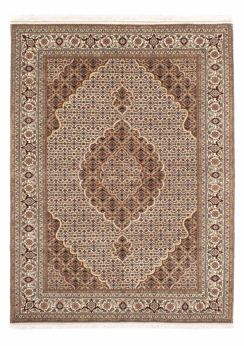 Persisk tæppe - Tabriz - 242 x 171 cm - beige