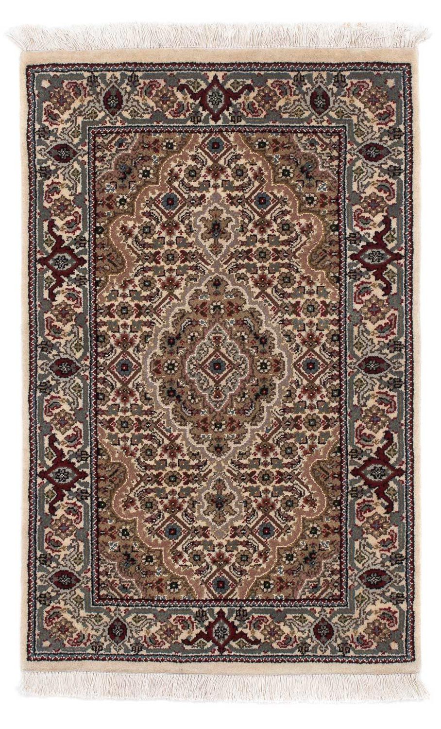 Persisk tæppe - Tabriz - 90 x 60 cm - lys brun