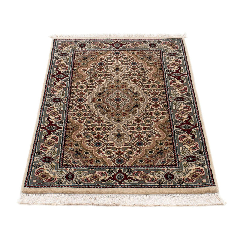 Persisk tæppe - Tabriz - 90 x 60 cm - lys brun