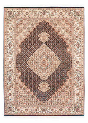 Persisk tæppe - Tabriz - 185 x 123 cm - mørkeblå