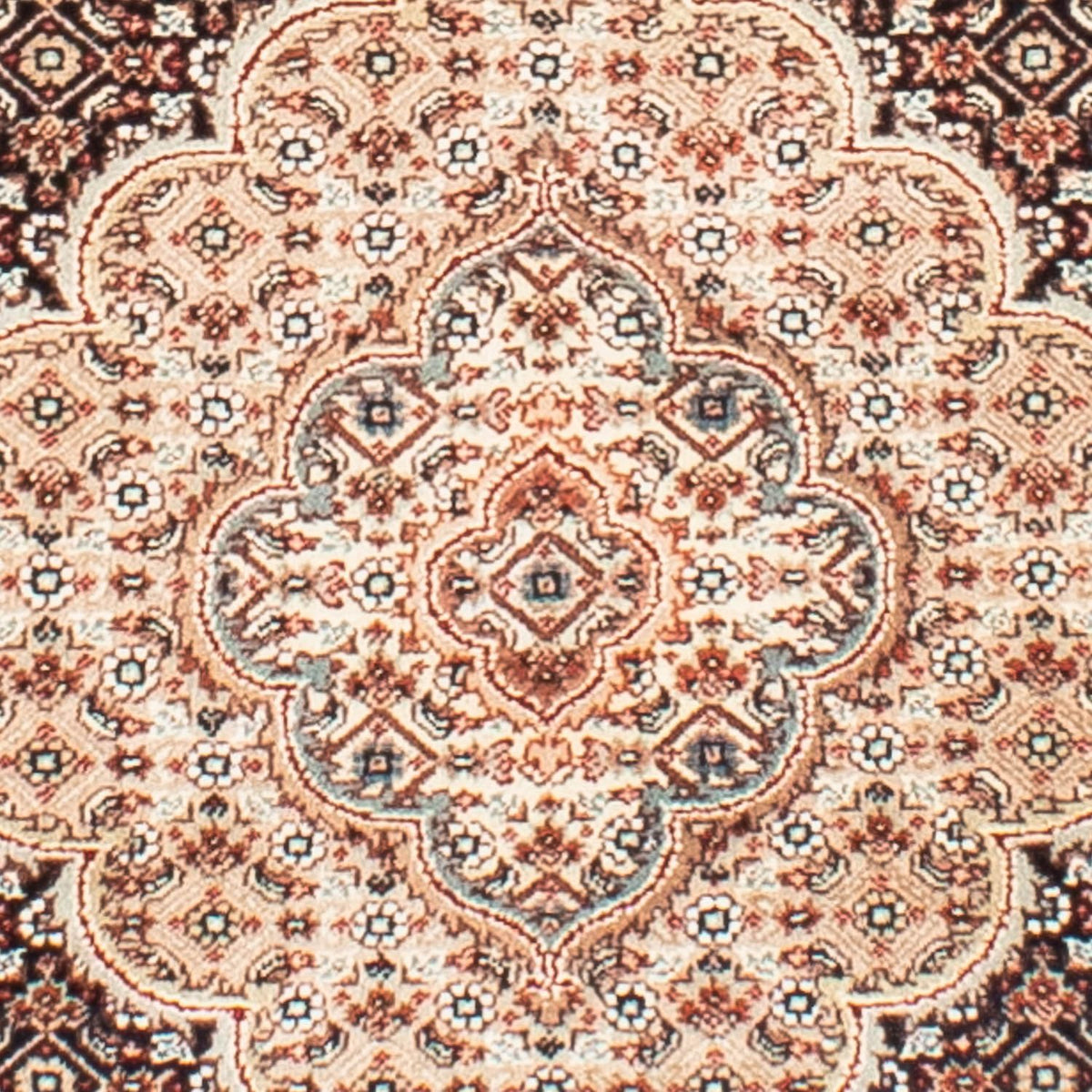 Persisk tæppe - Tabriz - 185 x 123 cm - mørkeblå
