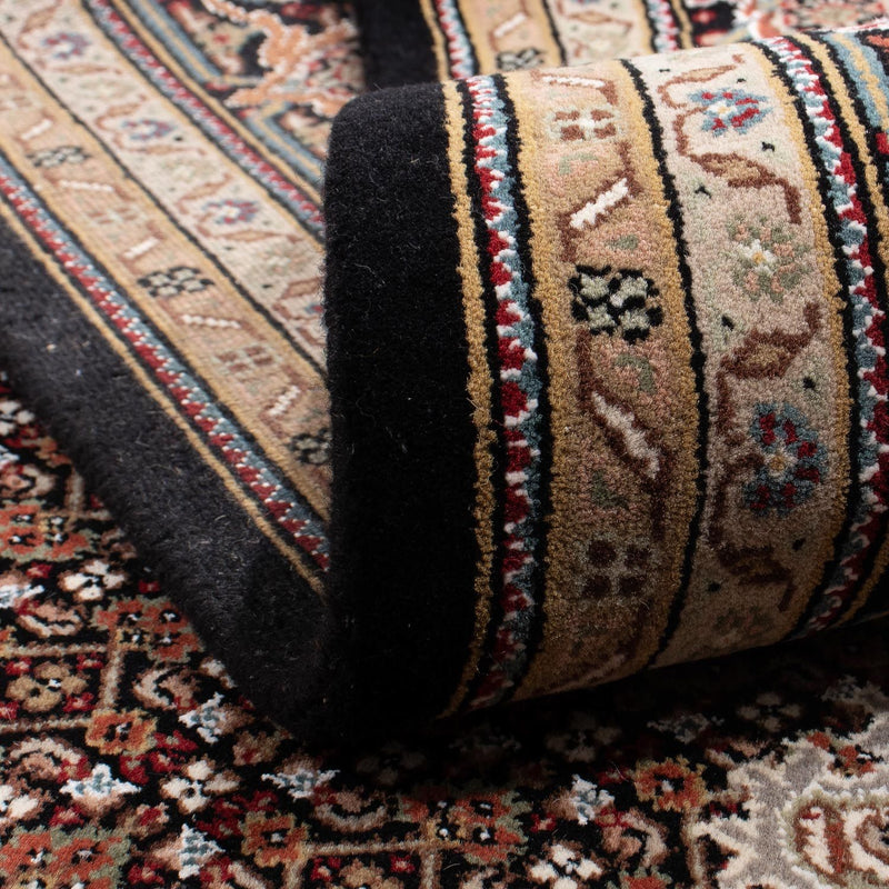 Persisk tæppe - Tabriz - 253 x 199 cm - mørkeblå