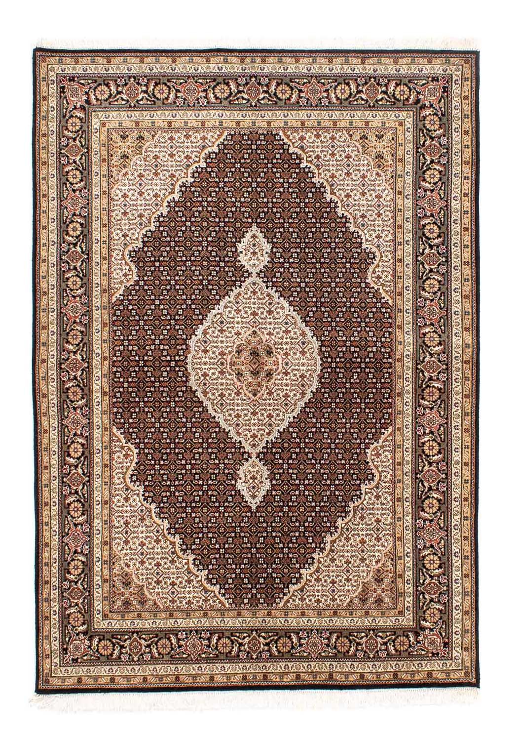 Persisk tæppe - Tabriz - 238 x 166 cm - mørkeblå