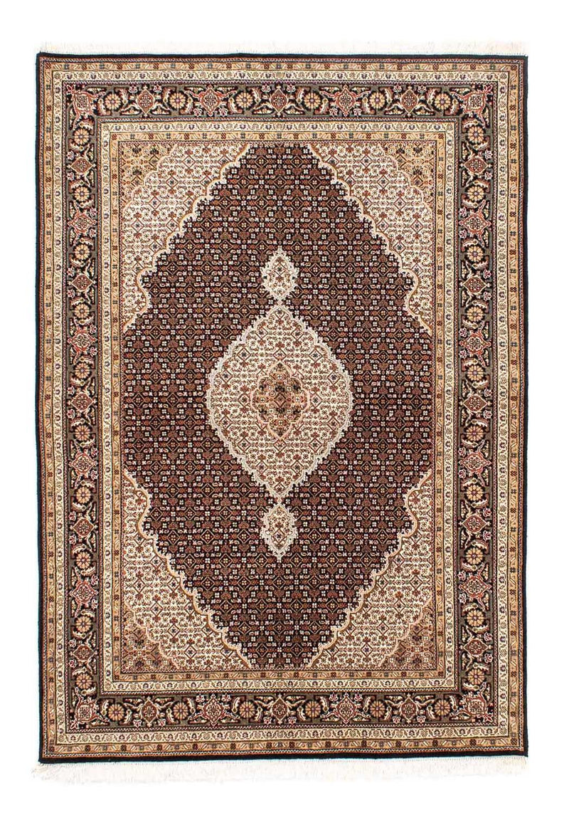 Persisk tæppe - Tabriz - 238 x 166 cm - mørkeblå