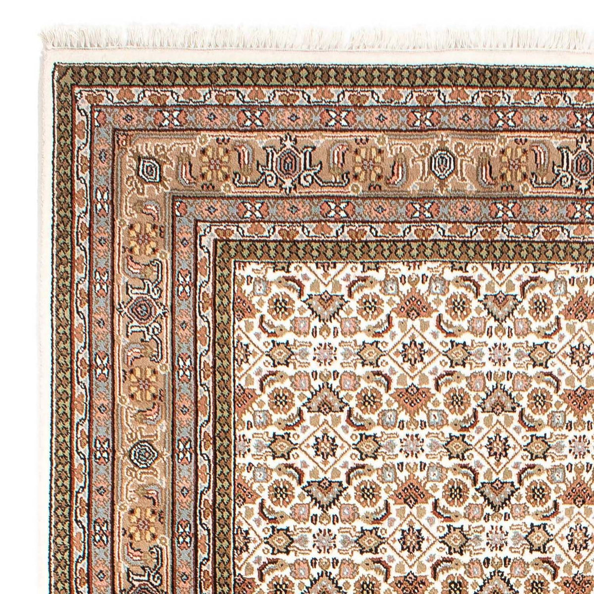 Persisk tæppe - Bijar - 304 x 203 cm - beige