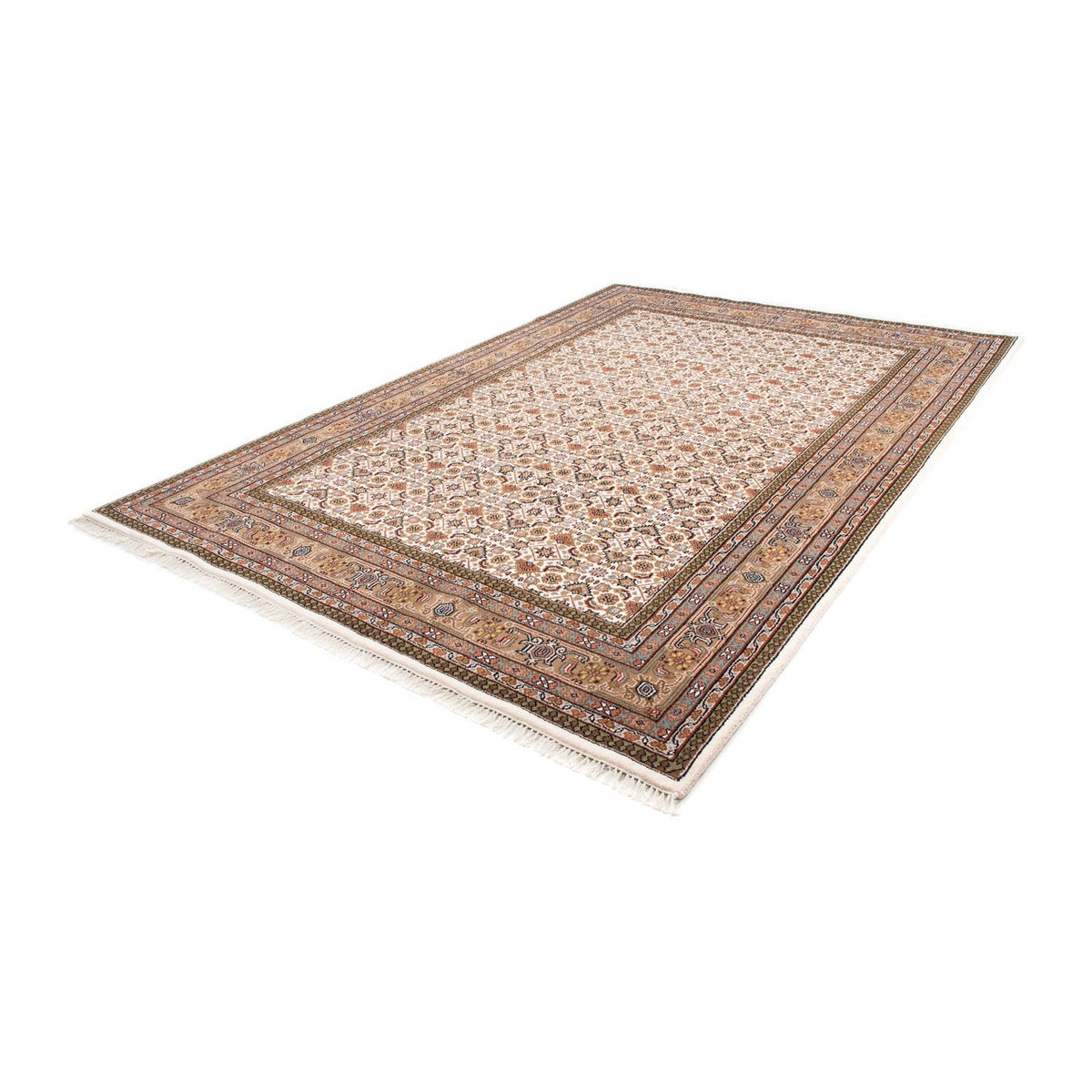 Persisk tæppe - Bijar - 304 x 203 cm - beige