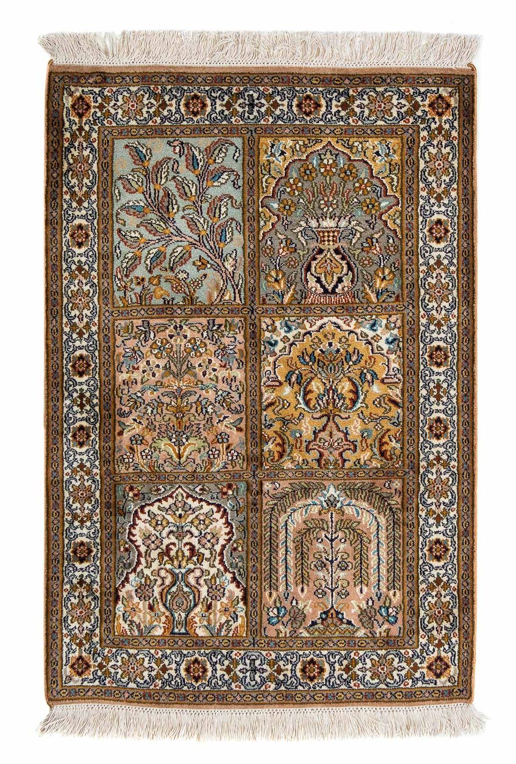 Persisk tæppe - Classic - 92 x 62 cm - flerfarvet