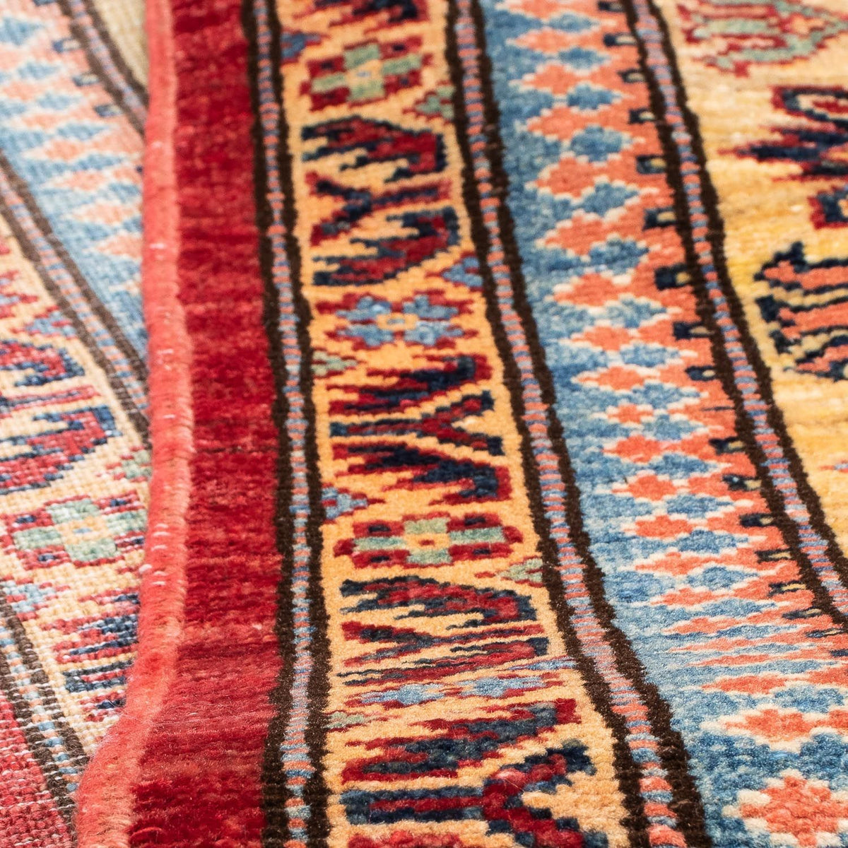 Ziegler Carpet - Kazak - 253 x 168 cm - mørkerød