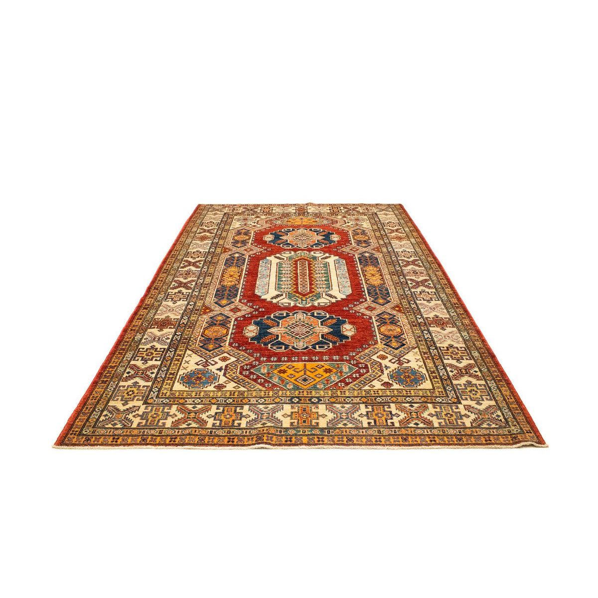 Ziegler Carpet - Kazak - 261 x 184 cm - mørkerød