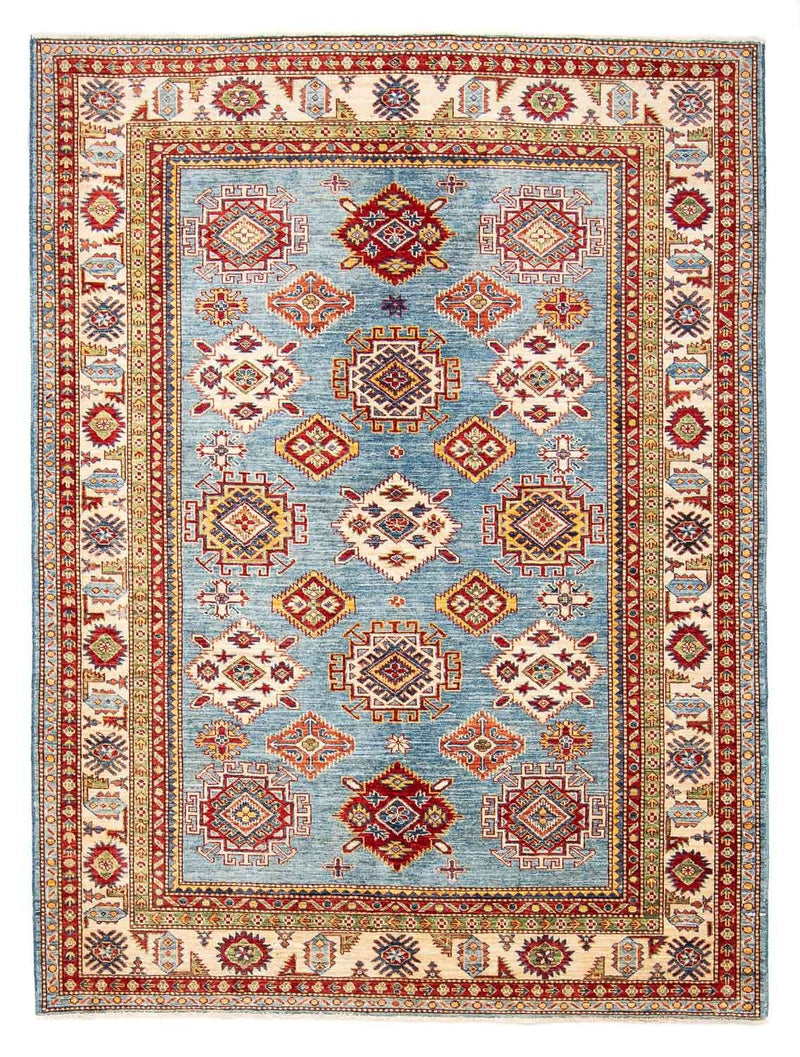 Ziegler Carpet - Kazak - 233 x 184 cm - lyseblå