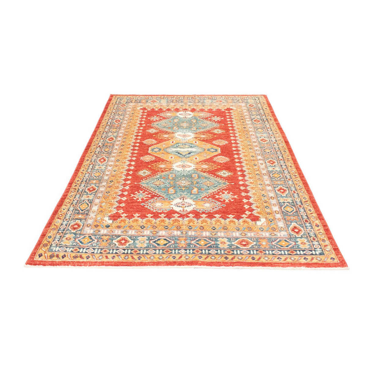 Ziegler Carpet - Kazak - 209 x 145 cm - flerfarvet