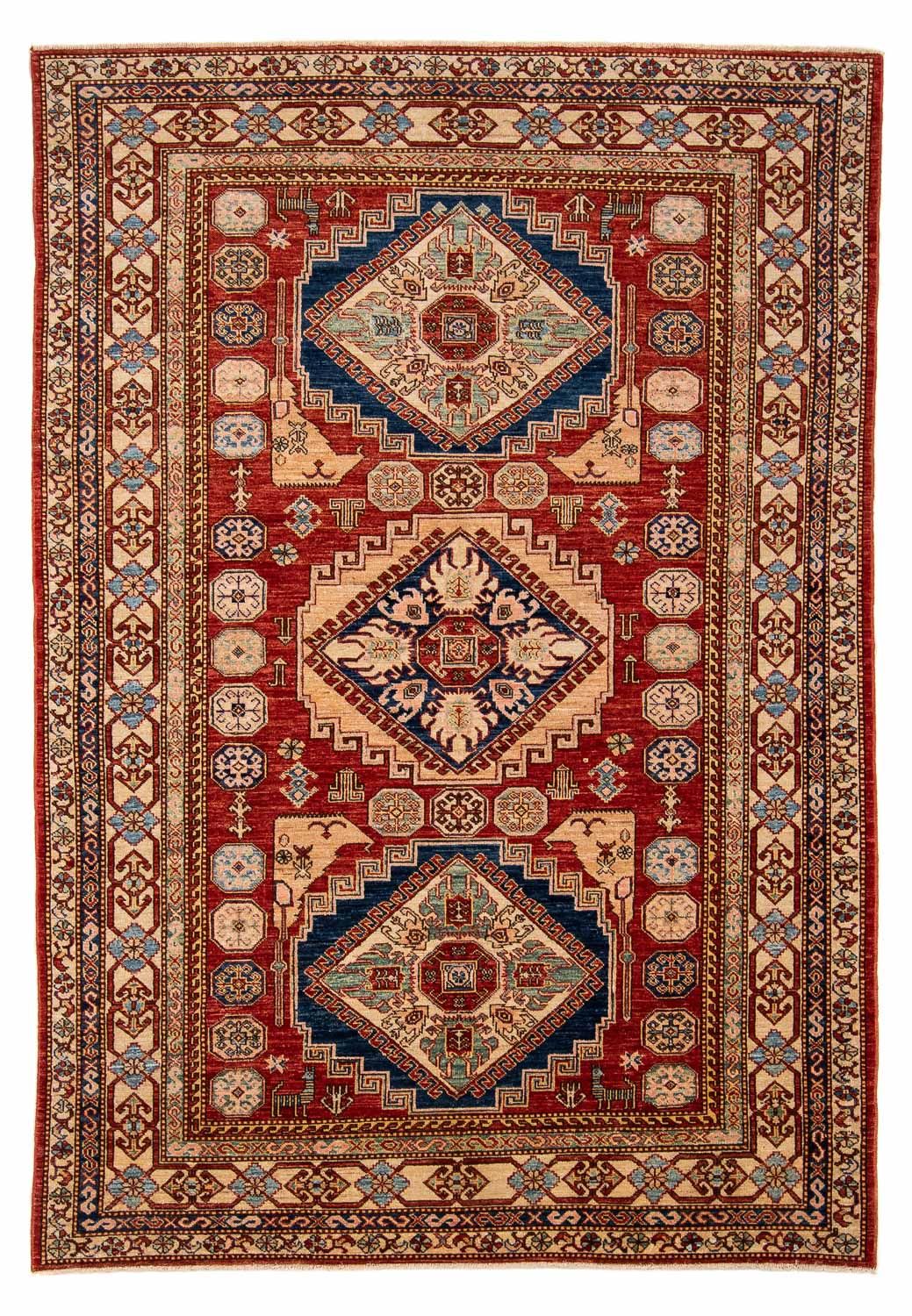 Ziegler Carpet - Kazak - 242 x 167 cm - mørkerød