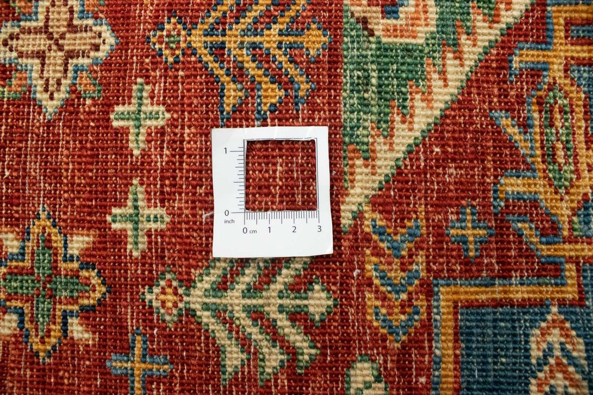 Patchwork-tæppe - 247 x 181 cm - flerfarvet